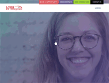 Tablet Screenshot of levineye.com